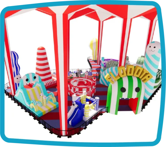 Inflable de flota ejemplo